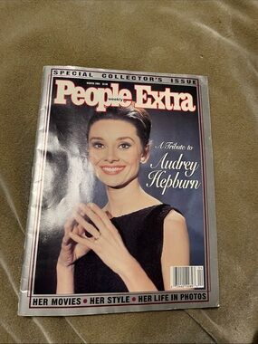 A Tribute to Audrey Hepburn Memorabilia People Extra  Winter  1993 Magazine